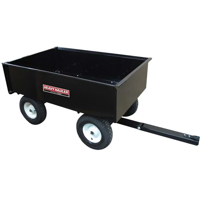 FIMCO 17 Cu Ft Trailer Cart Steel Bed Steerable 4 Wheel - 5301398