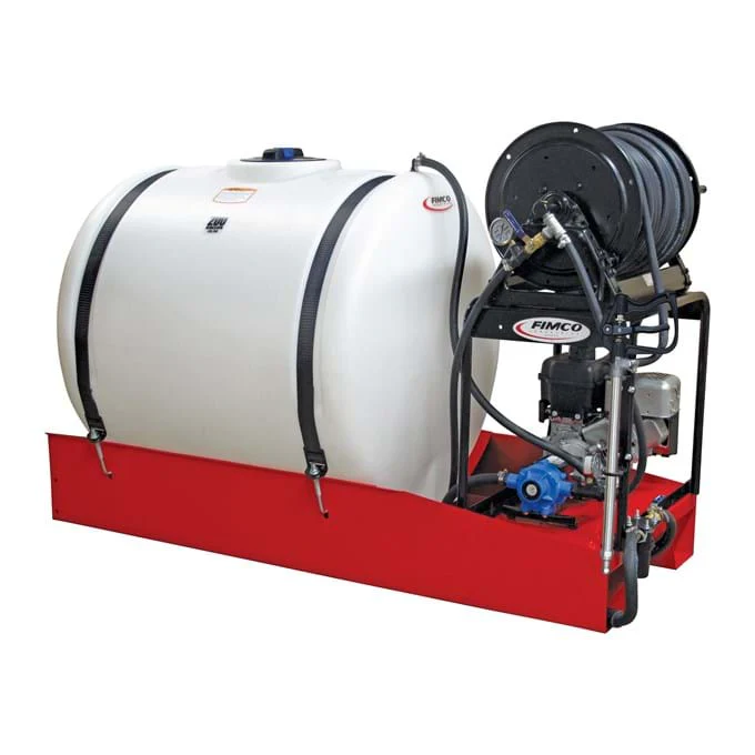 FIMCO 200 Gallon Skid Sprayer Gas Powered Roller Pump - 5300467