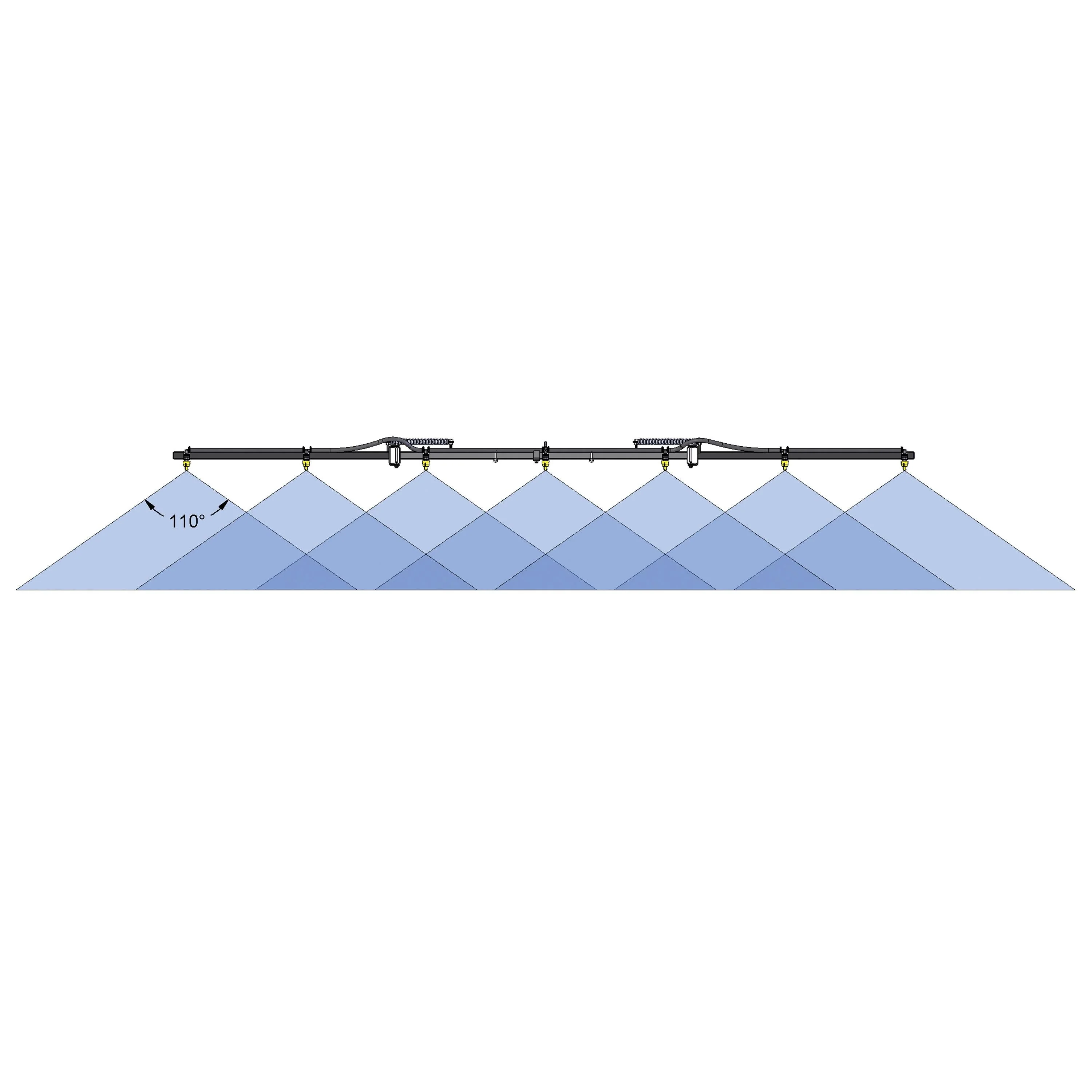FIMCO 7 Nozzle Standard ATV Boom Kit - 5302337 - Image 2