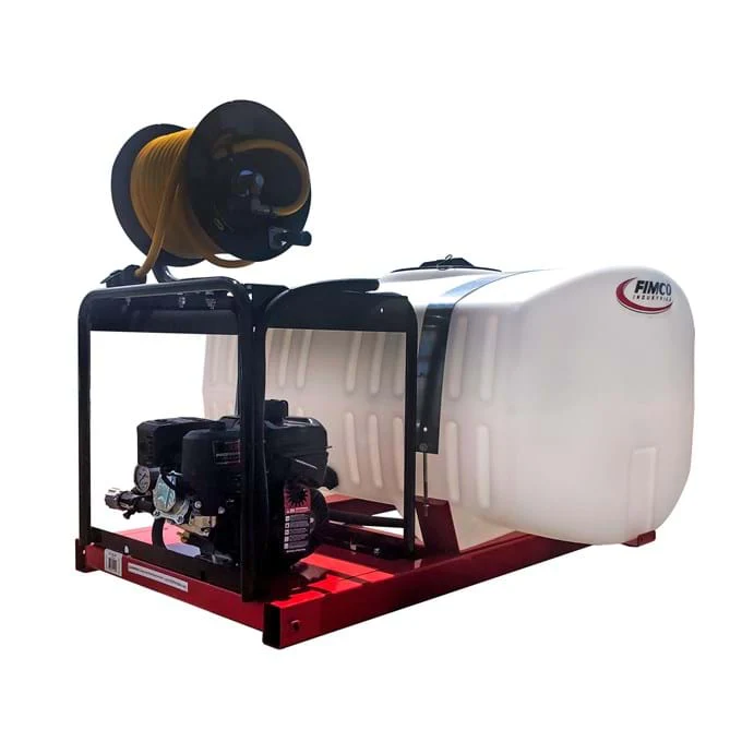 FIMCO 150 Gallon Skid Sprayer Gas Powered Roller Pump - 5303066