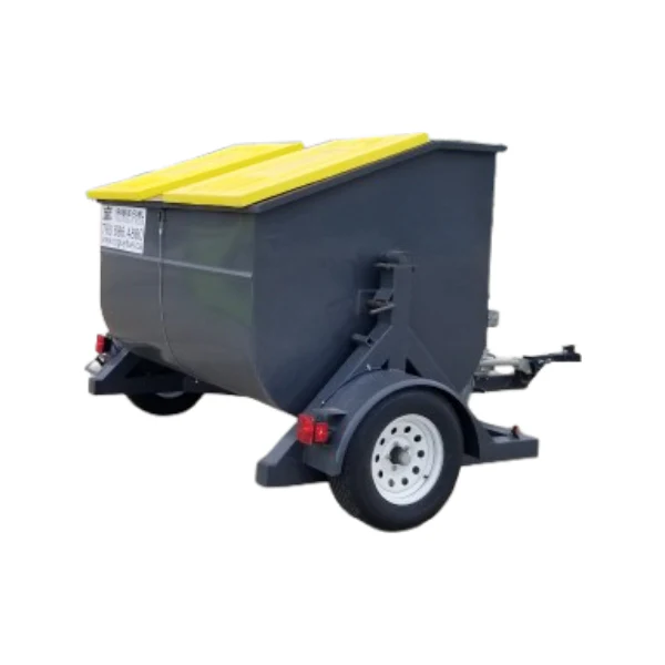 U-DUMP Portable Waste Utility Trailer - 3.5 Yard Bin - TWE-UD35 - Image 4