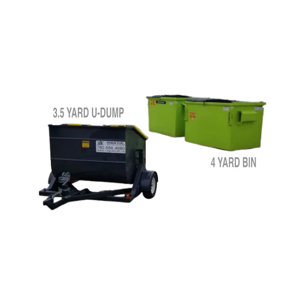 U-DUMP Portable Waste Utility Trailer - 3.5 Yard Bin - TWE-UD35 - Image 5