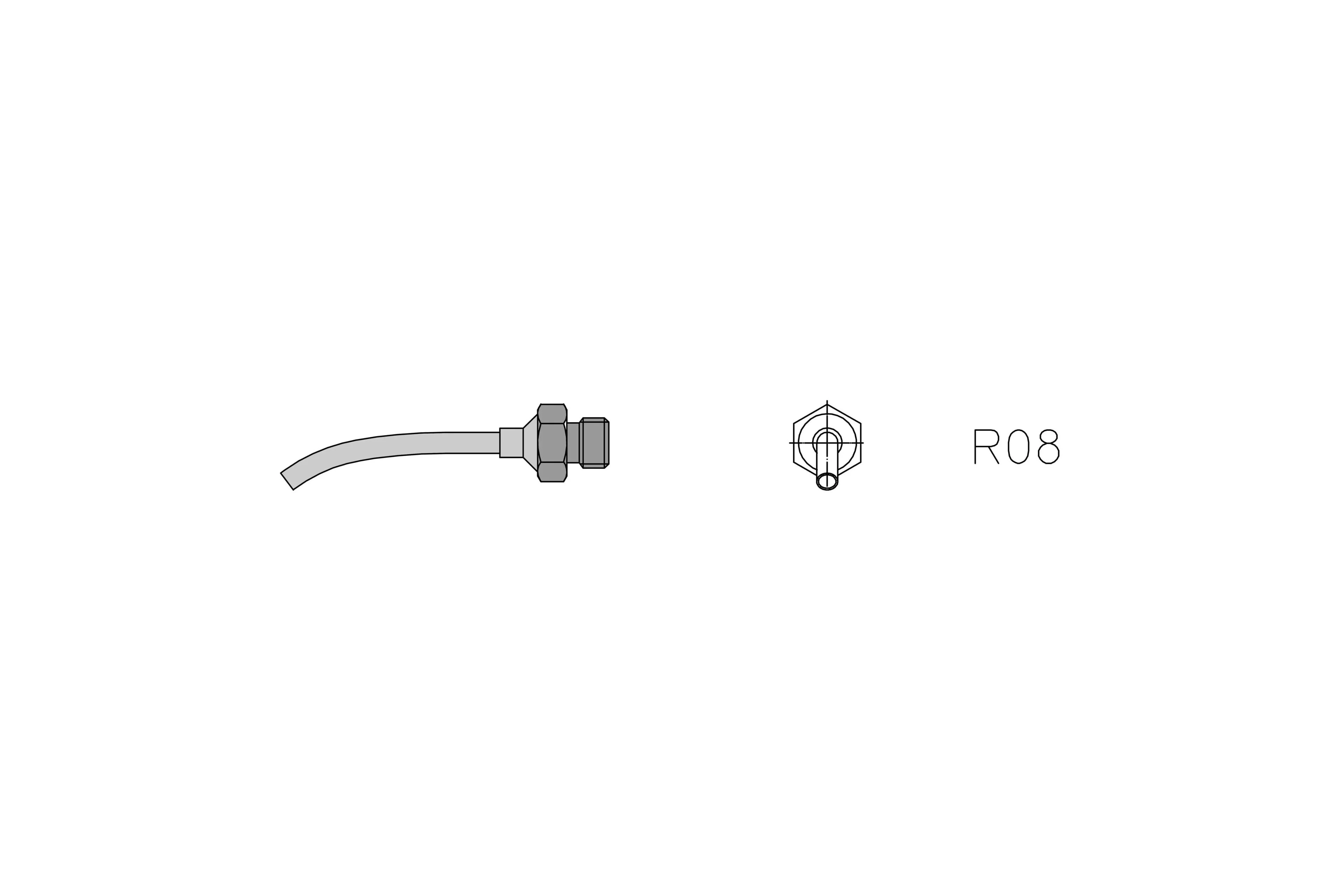 WELLER R08 Hotgas Nozzle ,02,0 - T0058727786N - WEL-T0058727786N