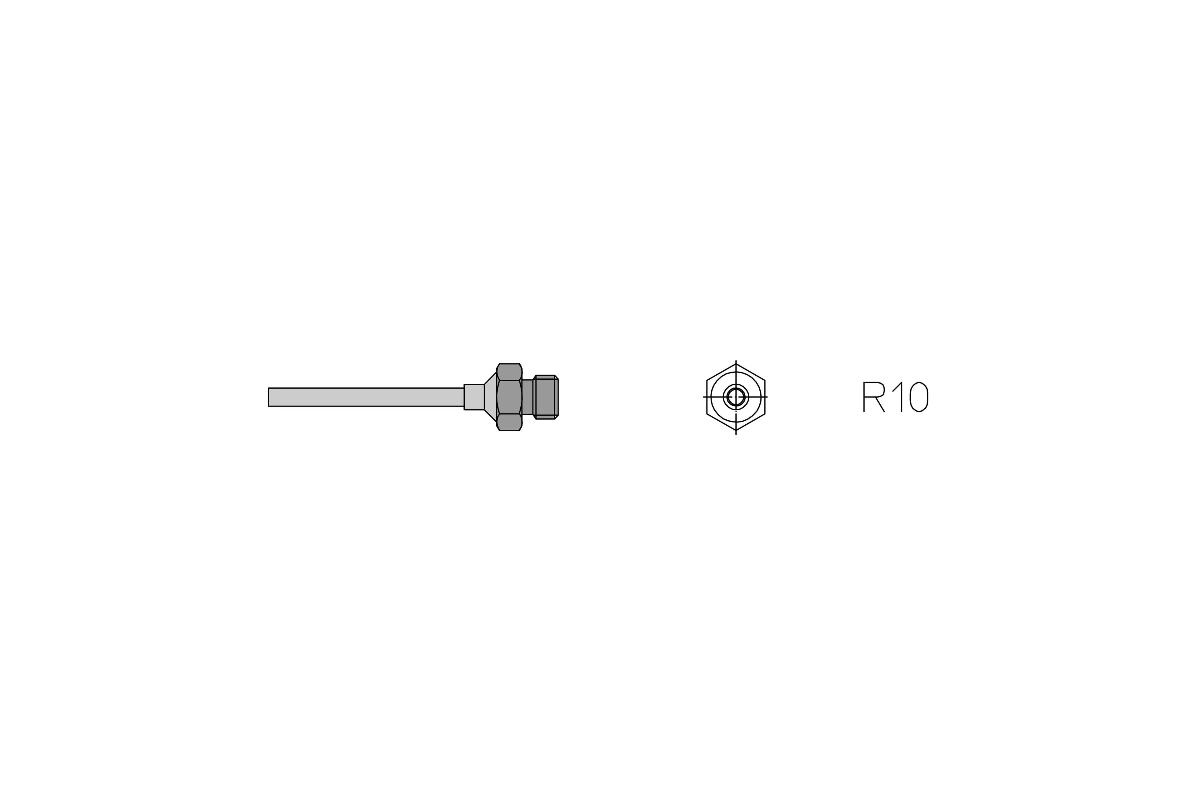 WELLER R10 Hotgas Nozzle 2,5 - T0058727787N - WEL-T0058727787N