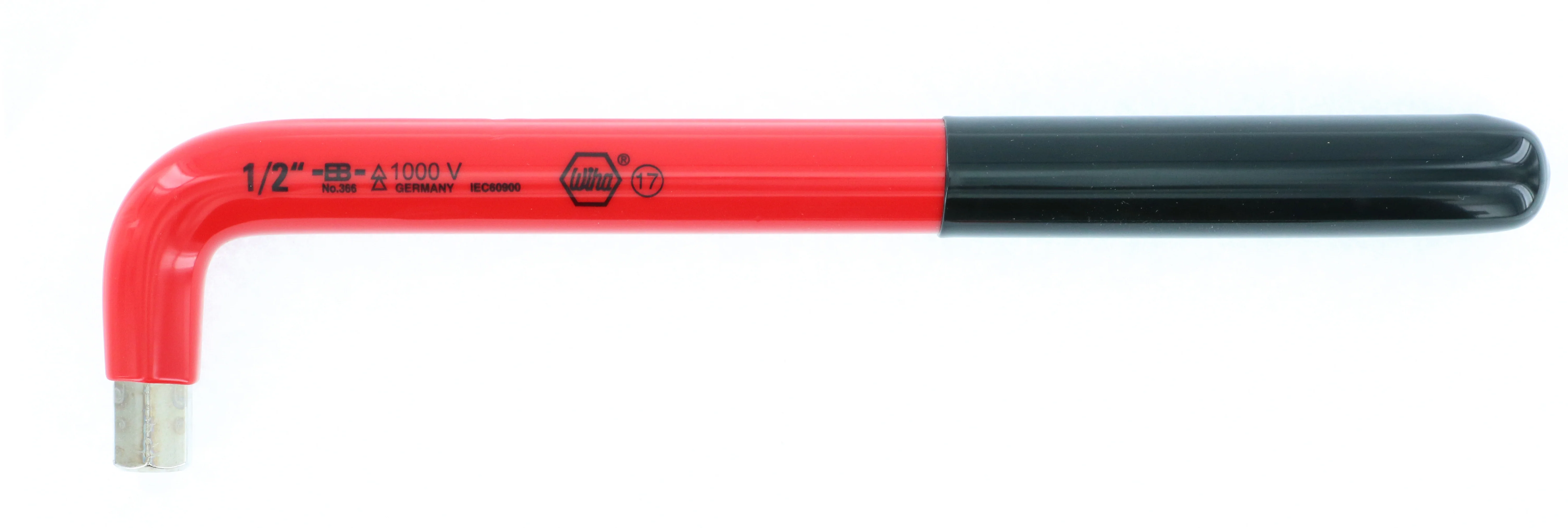 WIHA TOOLS Insulated Hex L-Key 1/2" X 9.2" - WIH-13664