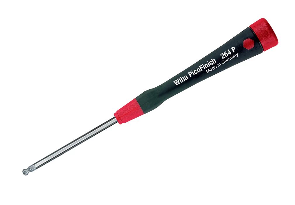 WIHA TOOLS Picofinish Ball End Hex Screwdriver 9/64" X 60Mm - WIH-26465