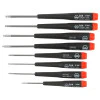 WIHA TOOLS 8 Piece Precision Ball End Hex Screwdriver Set - Inch - WIH-26490