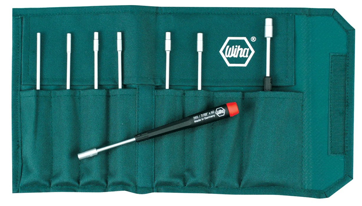 WIHA TOOLS 8 Piece Precision Nut Driver Set - Inch - 26599 - WIH-26599