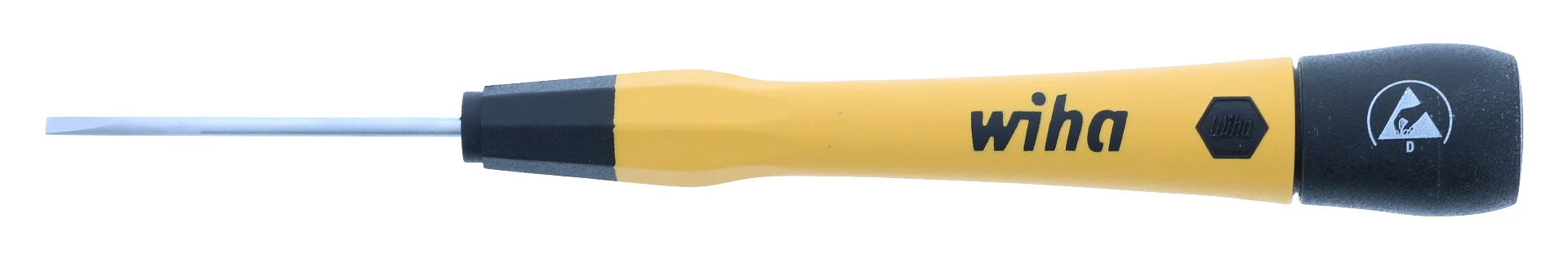 WIHA TOOLS Esd Safe Picofinish Precision Screwdriver - Slotted 2.0Mm X 40Mm - WIH-27274