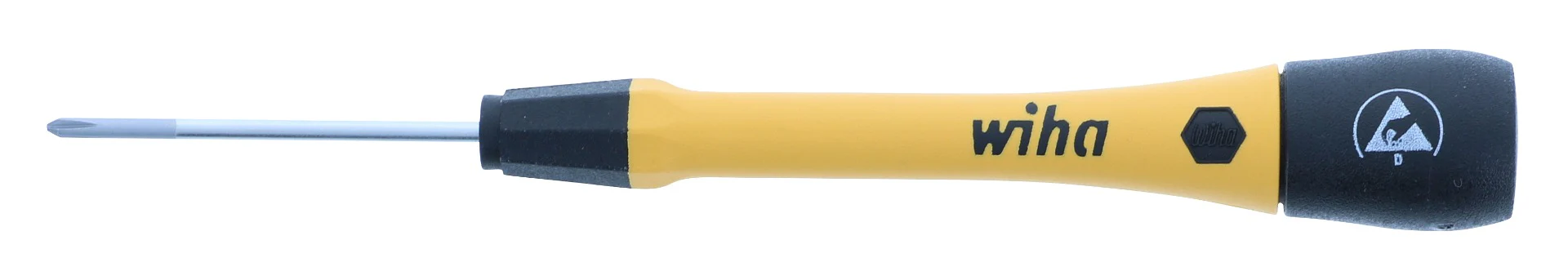 WIHA TOOLS Esd Safe Picofinish Precision Screwdriver - Phillips #00 X 40Mm - WIH-27331