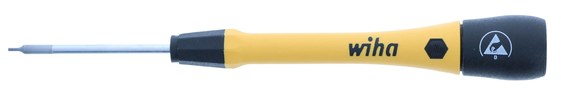 WIHA TOOLS Esd Safe Picofinish Precision Screwdriver - .9Mm X 40Mm - WIH-27551