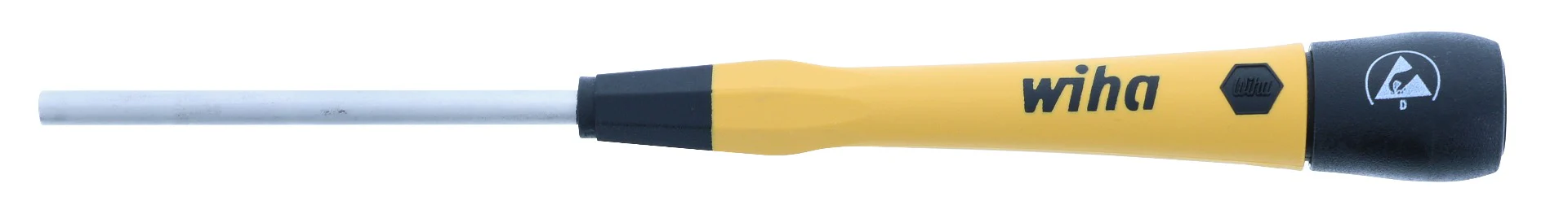 WIHA TOOLS Esd Safe Picofinish Precision Nut Driver - 3/32" X 60Mm - WIH-27770