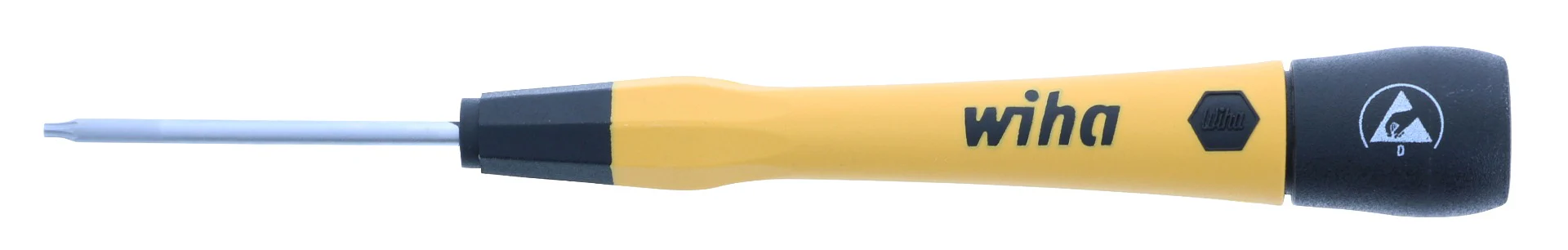 WIHA TOOLS Esd Safe Picofinish Precision Screwdriver - Torx T6 X 40Mm - WIH-27865