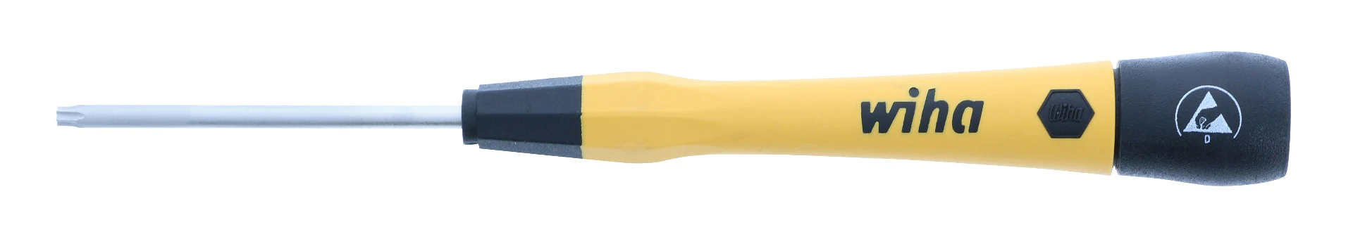WIHA TOOLS Esd Safe Picofinish Precision Screwdriver - Torx T9 X 50Mm - WIH-27868