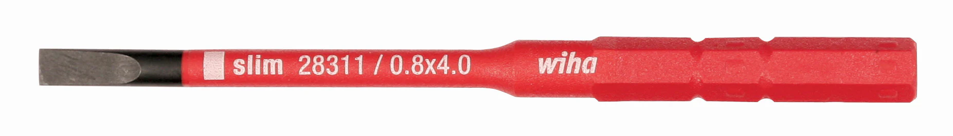 WIHA TOOLS Insulated Slimline Blade Slotted 3.0Mm - WIH-28308