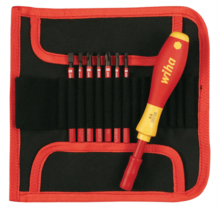 WIHA TOOLS 8 Piece Insulated Slimlineblade Set - WIH-28391