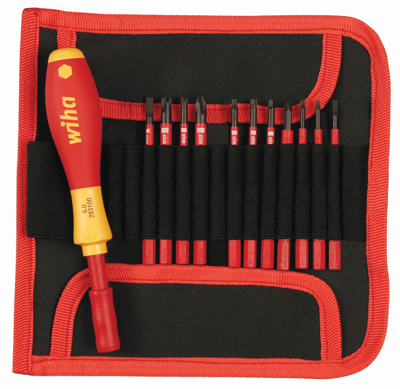 WIHA TOOLS 12 Piece Insulated Slimlineblade Set - WIH-28392