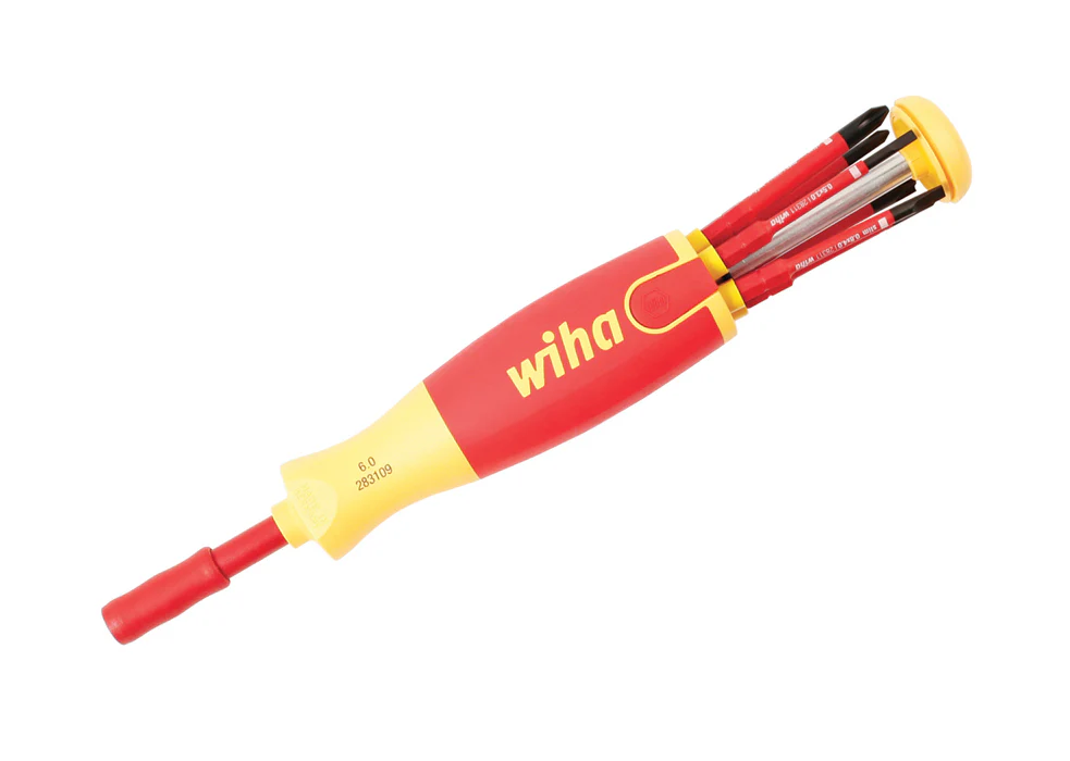WIHA TOOLS 7 Piece Insulated Slimline 6-In-1 Ultra Driver Set - 28395 - WIH-28395