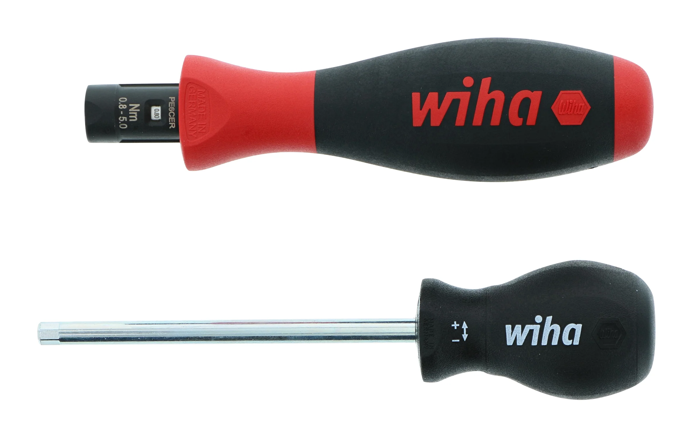 WIHA TOOLS Softfinish Torquevario-S Handle - 28553 - WIH-28553