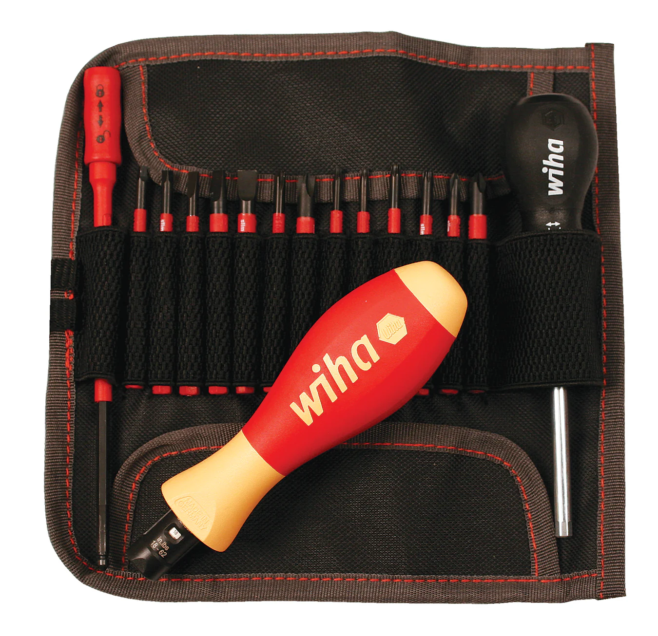 WIHA TOOLS 16 Piece Insulated Torquecontrol And Slimline Blade Set - WIH-28792