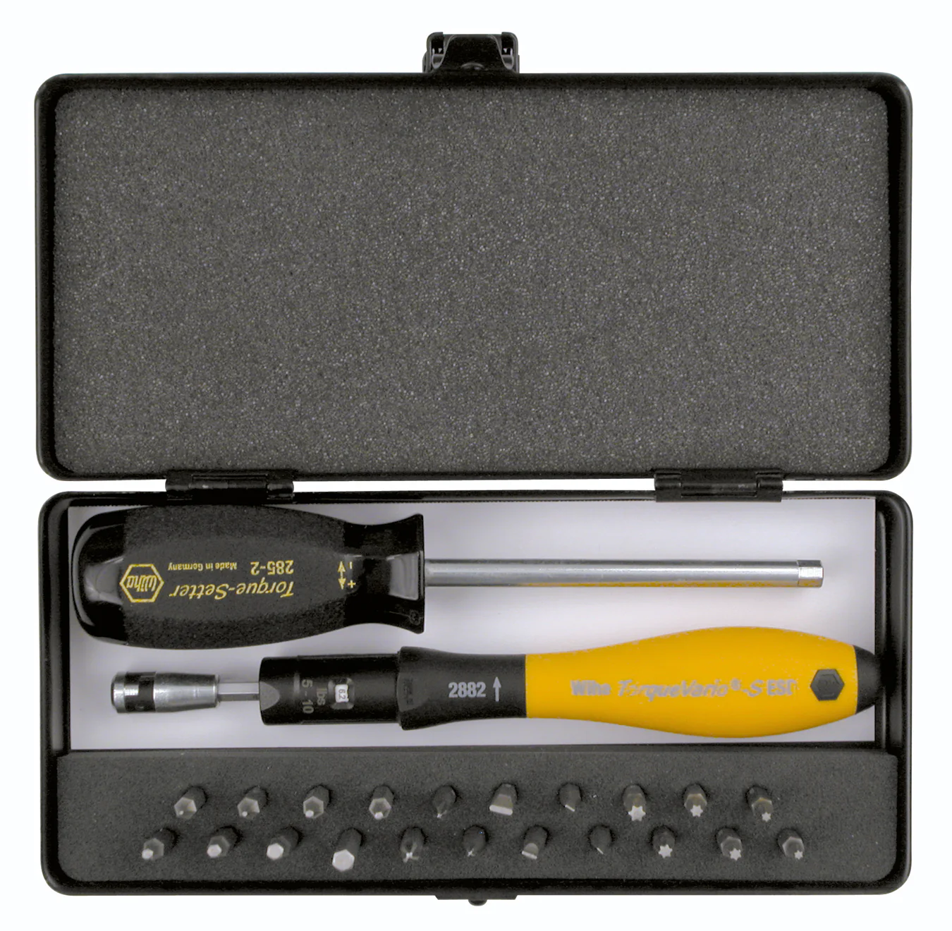 WIHA TOOLS 24 Piece Esd Torquevario-S Microbits Set - 28895 - WIH-28895