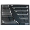 WIHA TOOLS 31 Piece Combination Wrench Tray Set - Sae And Metricric - WIH-30492