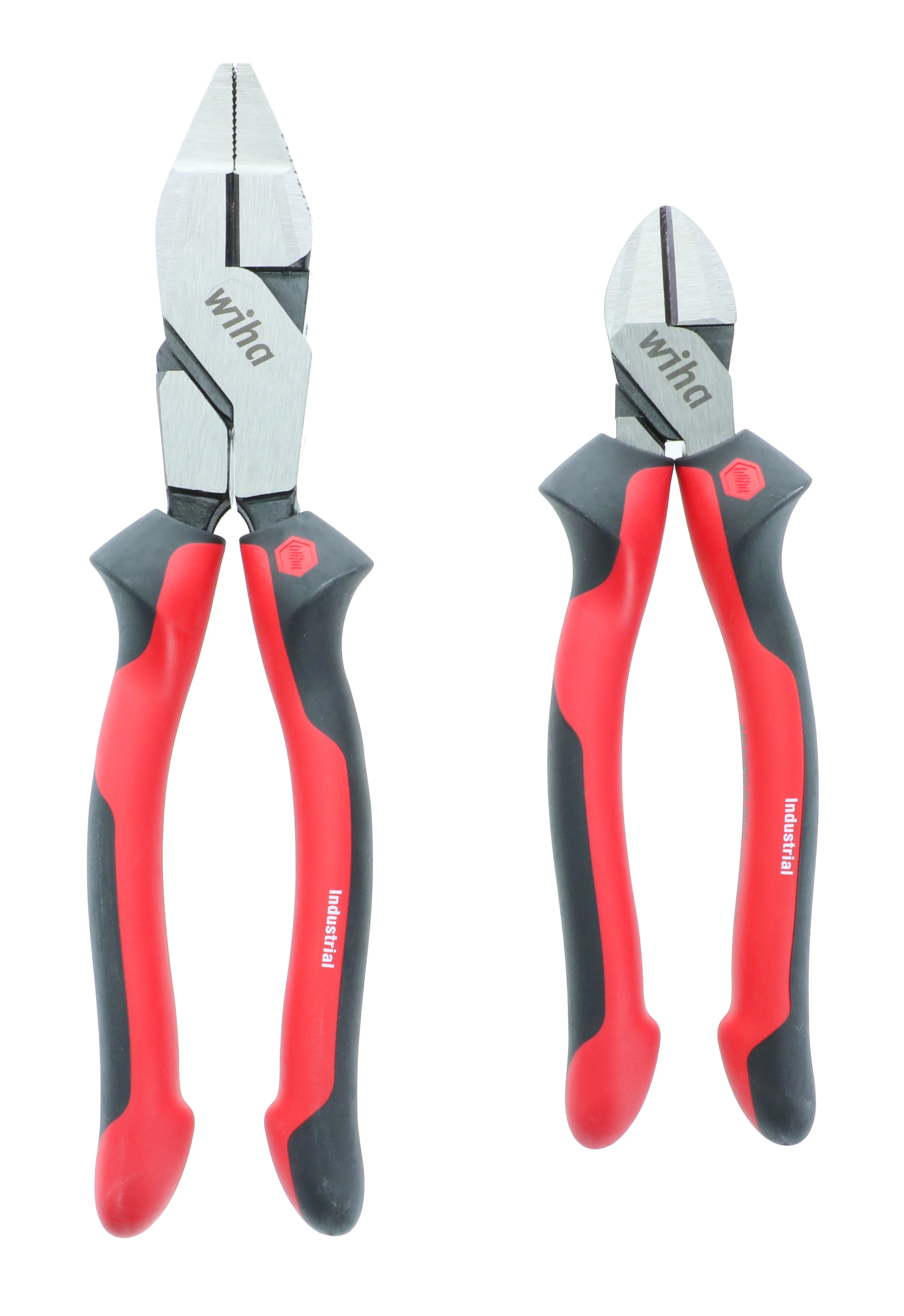 WIHA TOOLS 2 Piece Industrial Classic Grip Pliers Set - 30960 - WIH-30960