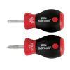 WIHA TOOLS 2 Piece Softfinish Stubby Slotted And Phillips Screwdriver Set - 31190 - WIH-31190