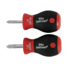 WIHA TOOLS 2 Piece Softfinish Stubby Phillips Screwdriver Set - WIH-31192