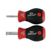 WIHA TOOLS 2 Piece Softfinish Stubby Slotted Screwdriver Set - WIH-31193