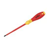 WIHA TOOLS Insulated Softfinish Slotted Screwdriver 6.5Mm X 150Mm - WIH-32039