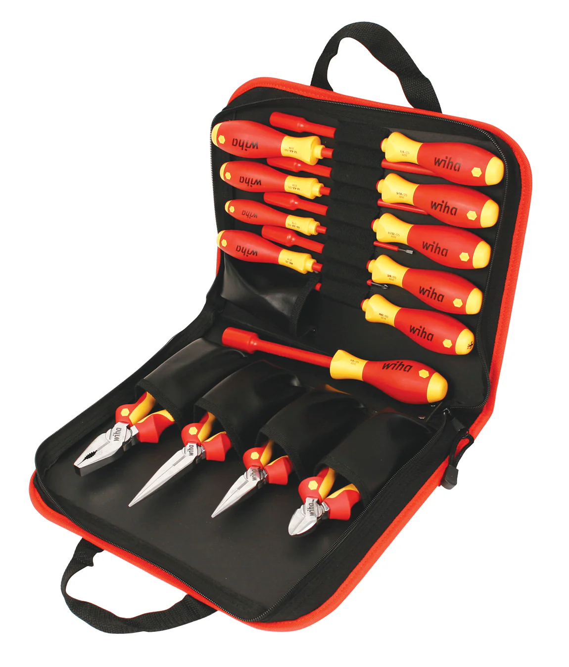 WIHA TOOLS 14 Piece Insulated Softfinish Screwdriver Set - WIH-32192