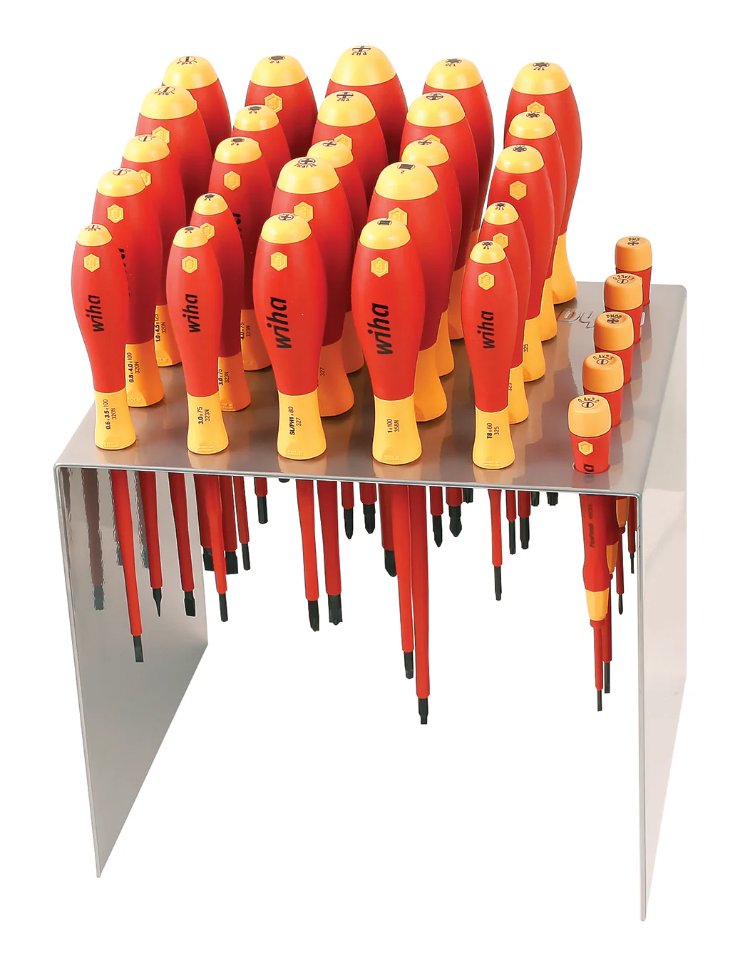 WIHA TOOLS 30 Piece Insulated Softfinish And Picofinish Precision Screwdriver Workstation - WIH-32199