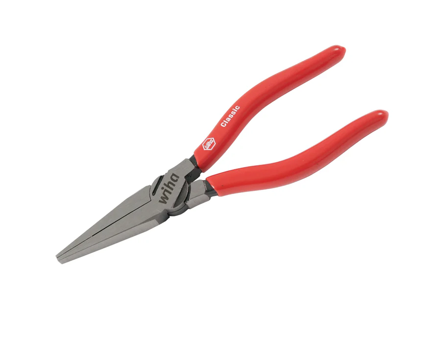 WIHA TOOLS Classic Grip Long Flat Nose Pliers 6.3" - WIH-32630