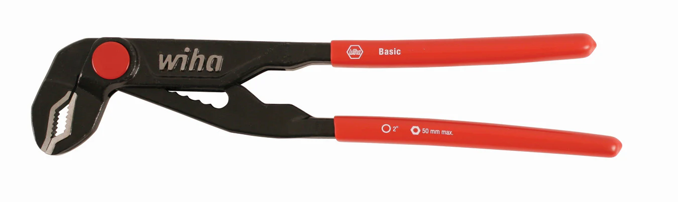 WIHA TOOLS Classic Grip Adjustable Push Button Pliers 10" - WIH-32665
