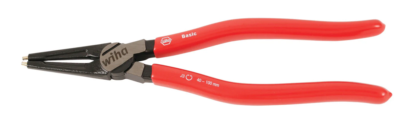 WIHA TOOLS Classic Grip Internal Ring Pliers 8.9" - WIH-32684