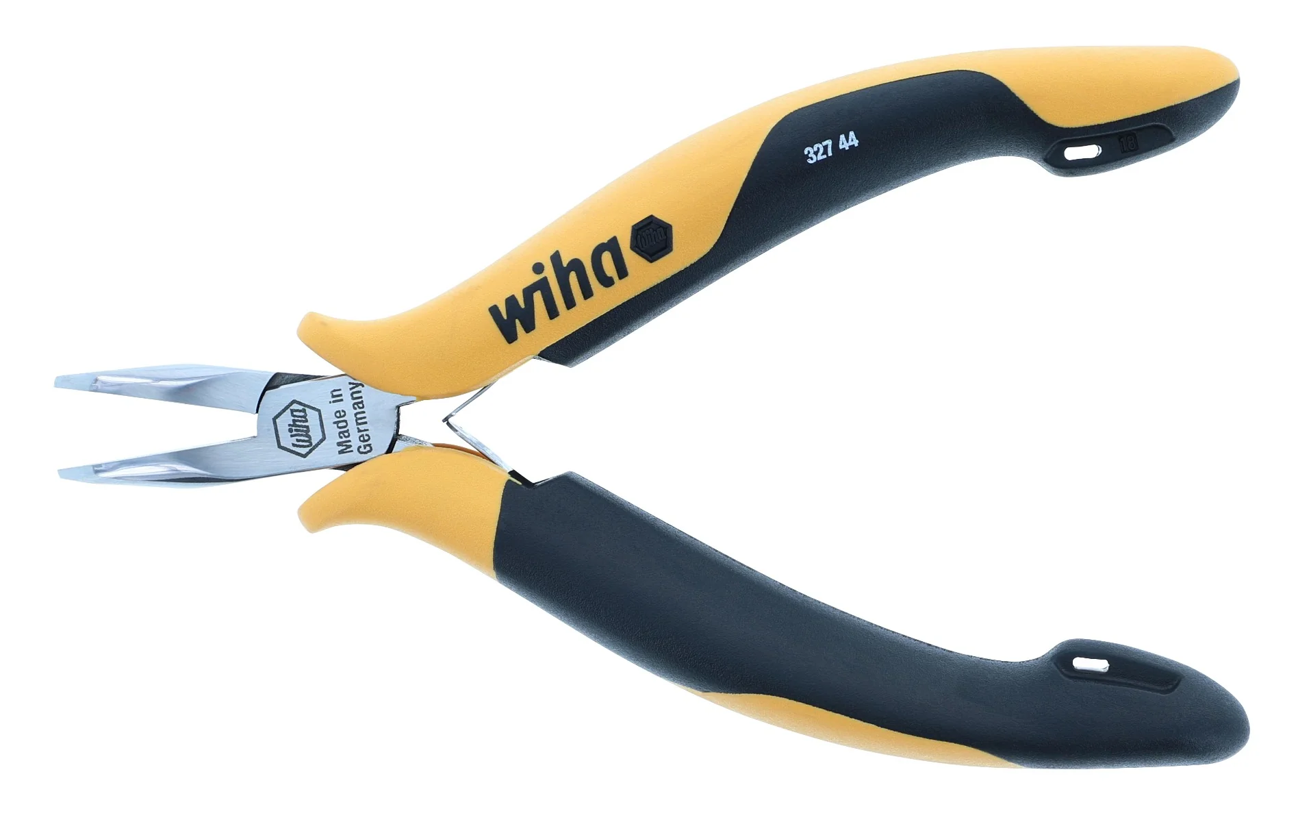 WIHA TOOLS Esd Safe Precision Snipe (Chain) Bent Nose Pliers - WIH-32744