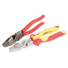WIHA TOOLS 2 Piece Insulated And Classic Grip Ne Style Lineman"S Pliers Set - WIH-32833