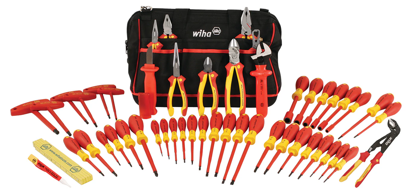 WIHA TOOLS Insulated Pliers-Cutters And Screwdriver Set - 32874 - WIH-32874