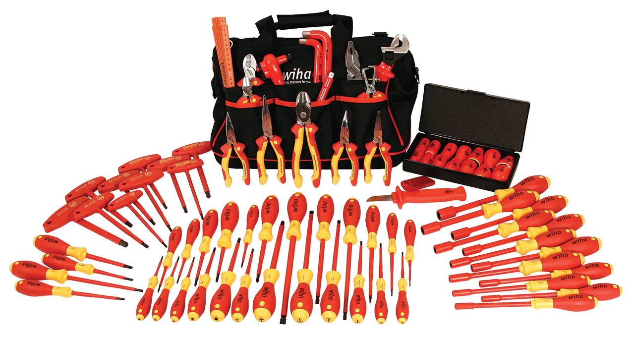 WIHA TOOLS Insulated Pliers-Cutters And Screwdriver Set - 32877 - WIH-32877
