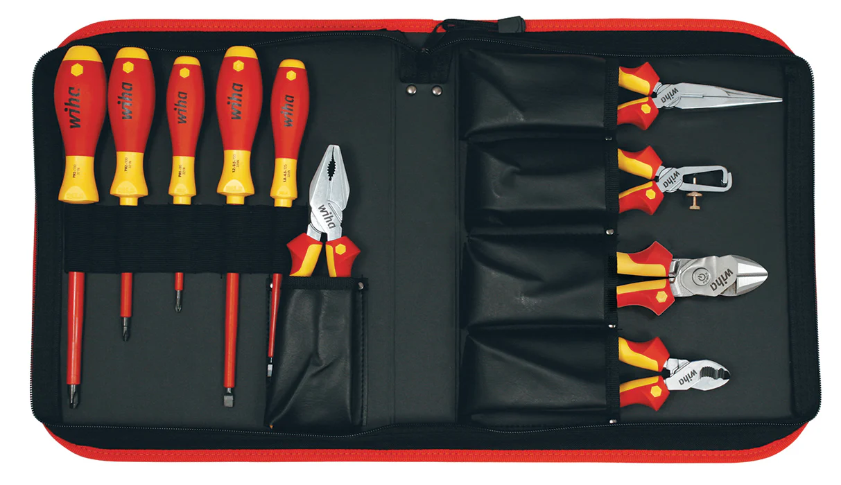 WIHA TOOLS 10 Piece Insulated Pliers-Cutters And Screwdriver Set - 32891 - WIH-32891