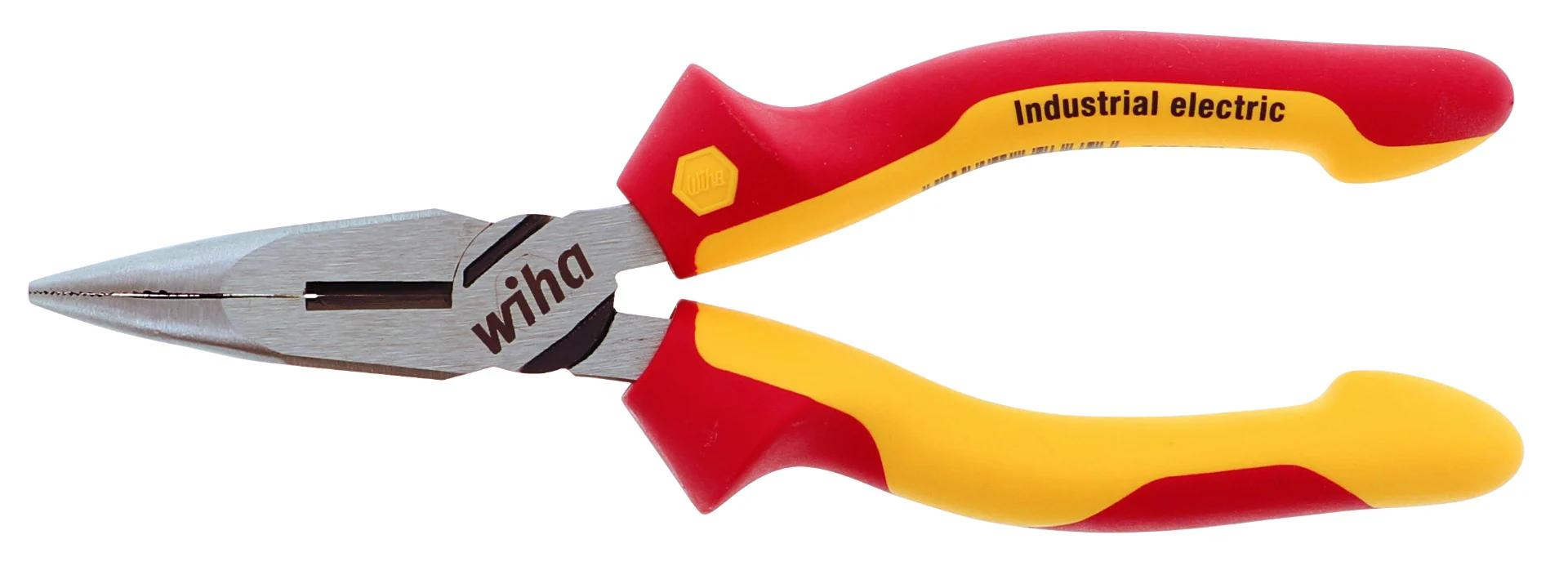 WIHA TOOLS Insulated Bent Nose Pliers 6.3" - 32928 - WIH-32928