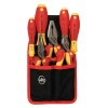 WIHA TOOLS 7 Piece Insulated Industrial Pliers And Screwdriver Set - WIH-32985