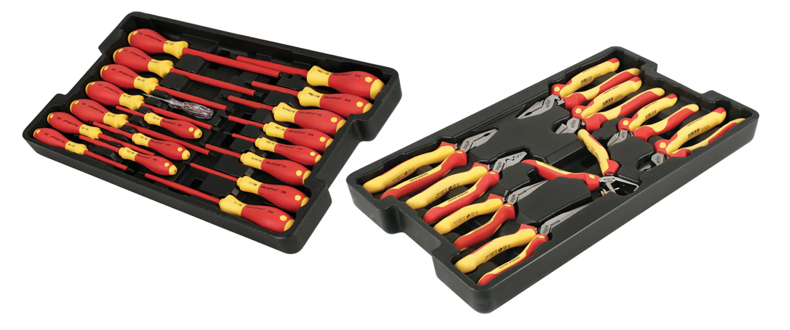 WIHA TOOLS 28 Piece Insulated Pliers-Cutters And Screwdriver Set - WIH-32989