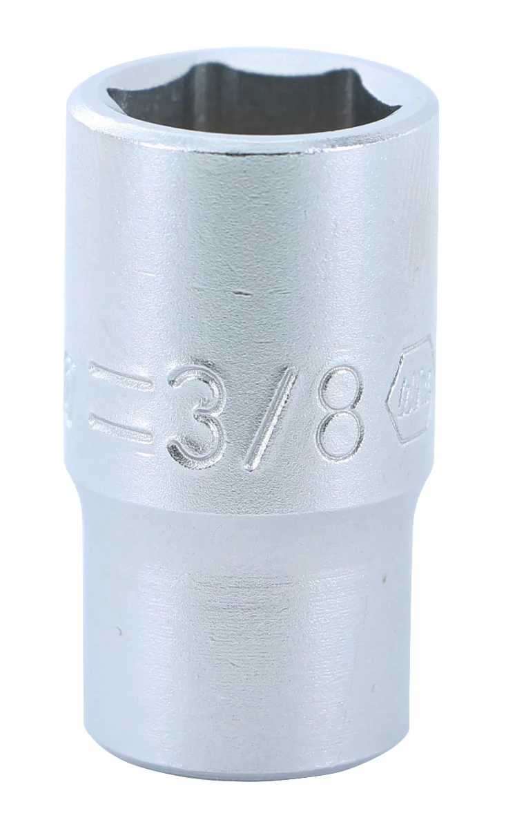 WIHA TOOLS 6 Point - 1/4 Inch Drive Socket - 3/8" X 25Mm - WIH-33312