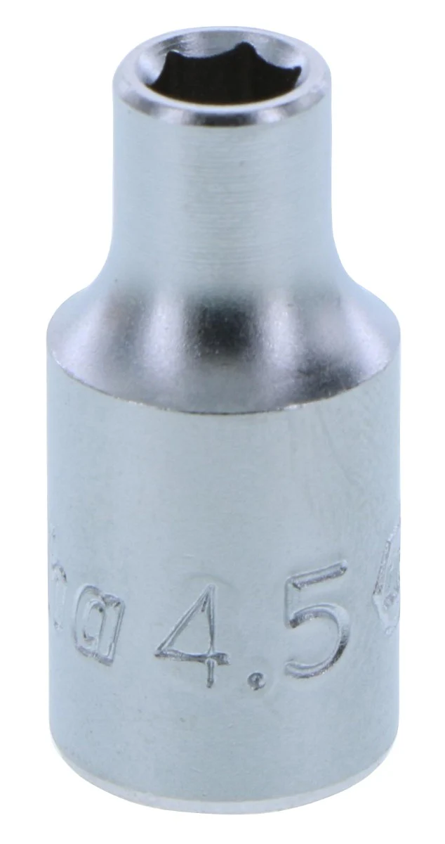 WIHA TOOLS 6 Point - 1/4 Inch Drive Socket - 4.5Mm X 25Mm - WIH-33324