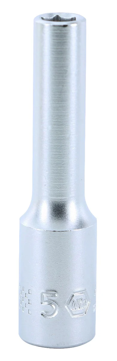 WIHA TOOLS 6 Point - 1/4 Inch Drive Socket - 5.0Mm X 50Mm - WIH-33341