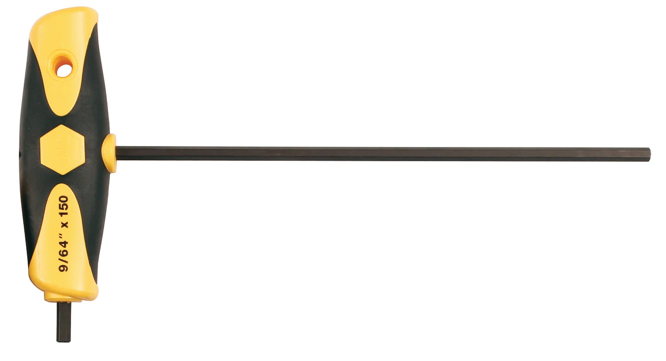 WIHA TOOLS Soft Grip Hex T-Handle 1/8" - 33424 - WIH-33424
