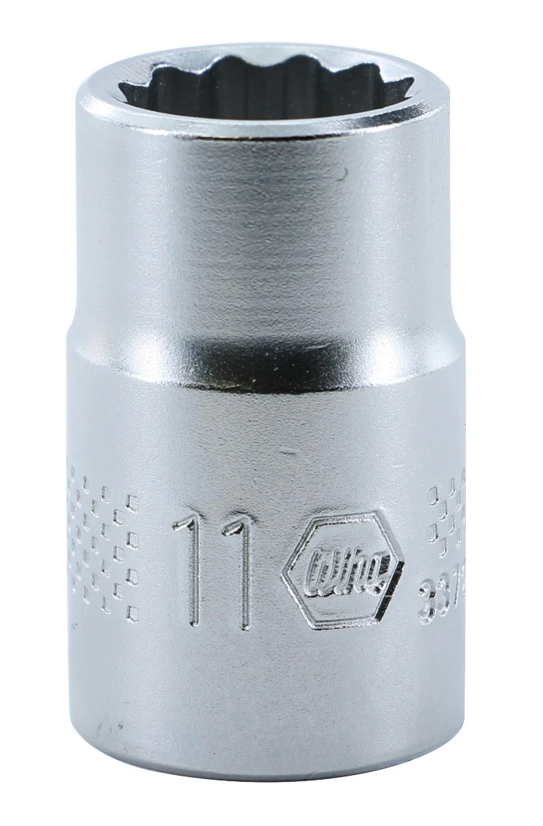 WIHA TOOLS 12 Point - 3/8 Inch Drive Socket - 11.0Mm - WIH-33726