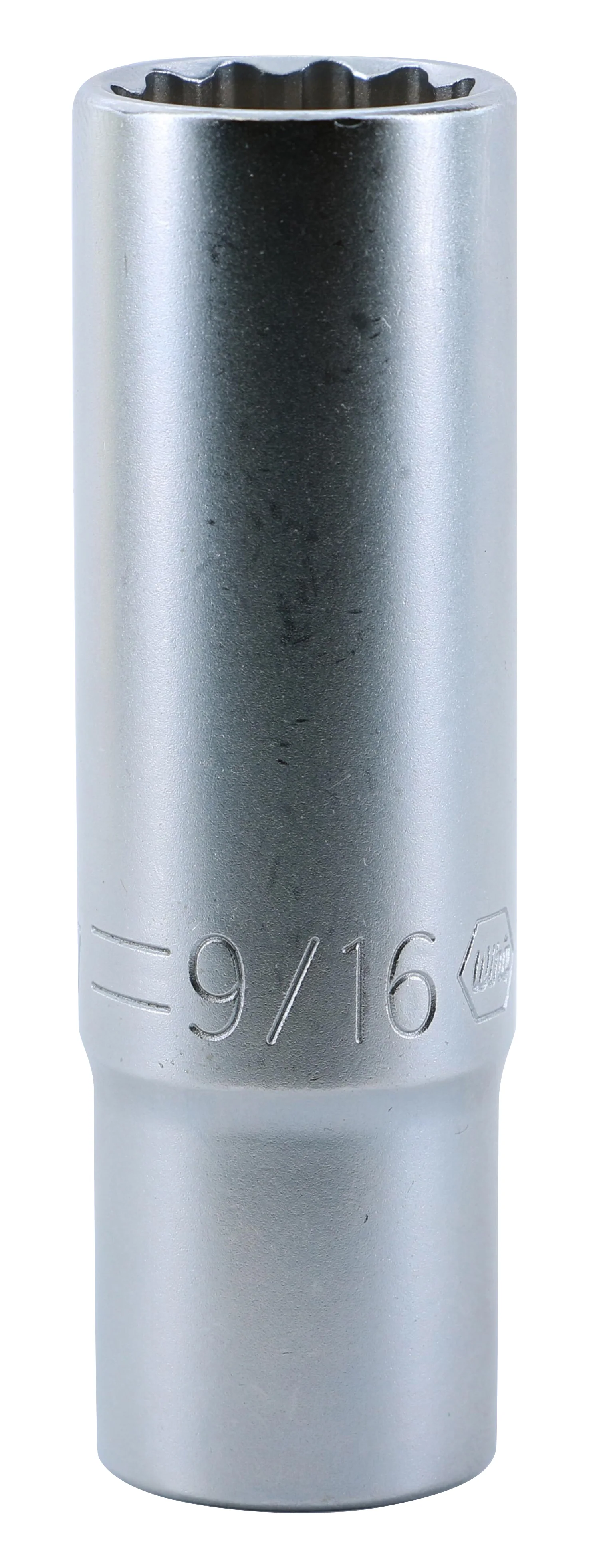 WIHA TOOLS 12 Point - 3/8" Drive Deep Socket 9/16" - WIH-33744